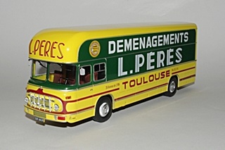 BERLIET PLR 8 MU DEMENAGEMENT 1/43