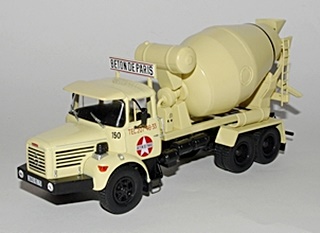 BERLIET PMH 12 6X4 BETON DE PARIS 1969 1/43