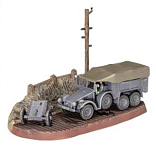 ALLEMAGNE KRUPP PROTZE ET CANON EN SET 1/76