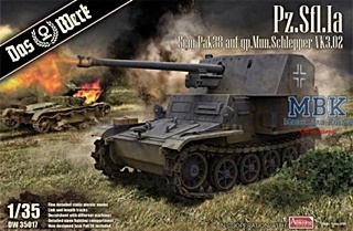 ALLEMAGNE PANZER SFL 1A PAK 38 VK3 1/35