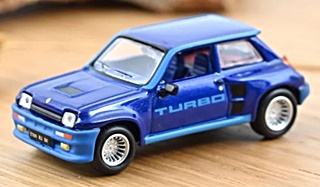 RENAULT 5 TURBO BLEUE 1980 1/87