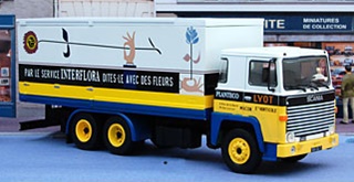 SCANIA 140 V8 INTERFLORA 1978 1/43