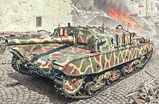ITALIE M43 105/25 BASSOTTO 1/35