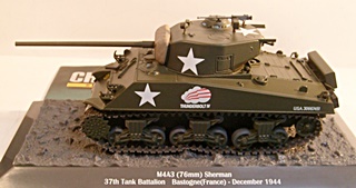 USA M4A3 SHERMAN BASTOGNE 1944 1/43