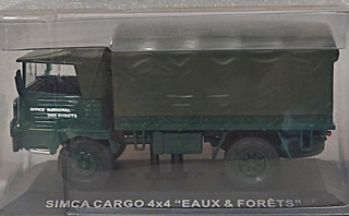 SIMCA CARGO 4x4 EAUX ET FORETS 1956 1/43