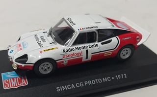SIMCA CG PROTO MONTE CARLO 1972 1/43