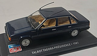 TALBOT TAGORA PRESIDENCE 1981 1/43