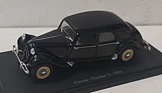 CITROËN TRACTION 11CV AVEC MALLE 1953 1/43