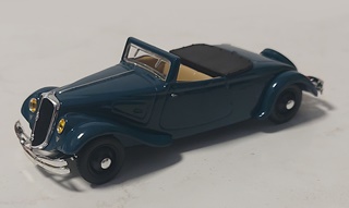 CITROËN TRACTION 22CV CABRIOLET 1/43