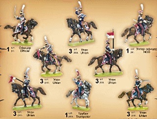 POLOGNE CAVALERIE UHLANS 1809-1815 1/72