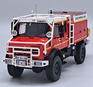 MERCEDES UNIMOG SDIS 30 POMPIERS 1/43