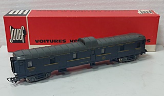 VOITURE CIWL REHAUSSE SNCF 5630 1/87