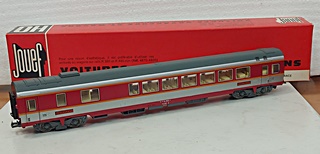 VOITURE GRAND CONFORT RESTAURANT ROUGE SNCF 5343 1/87