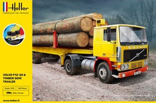 - VOLVO F12 ET REMORQUE BOIS KIT 1/32