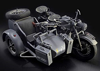 - 1/9 ZÜNDAPP KS 750 ET SIDE CAR